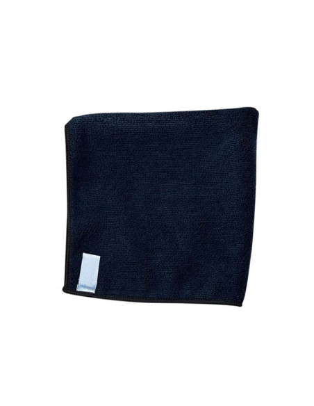 Mikrofiberklude Sort 40x40cm lille