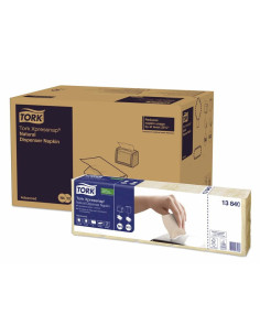 Serviet Tork Xpressnap 1-lags natur med symbol 9000stk/pak