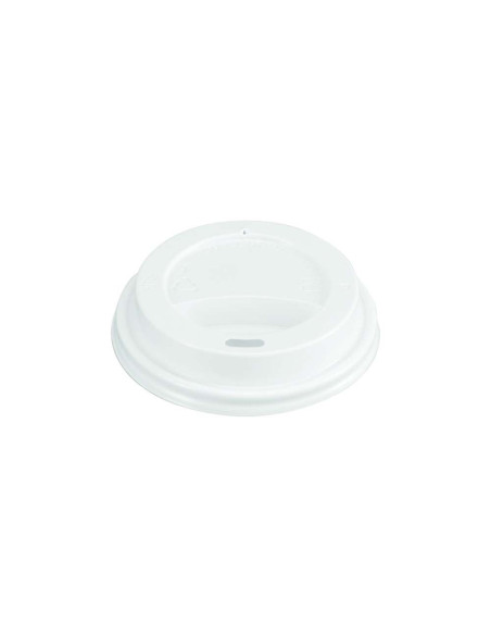 Kaffebæger LÅG 8oz Sort/Hvid 10x50stk/kar 