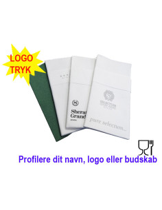 GreenSoft Pochette with print 40x32cm Airlaid White 100pc/box - 