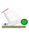 Servietter 2-lags Hvid 33x33cm 1/8 fld.  2000stk.