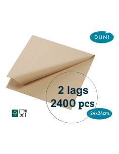 Napkin Tork Advanced 24x24cm 2-layer Natur 2400pc/box - 