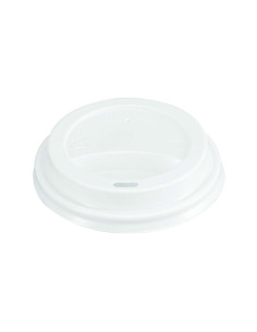 Kaffebæger (LÅG) 12-16oz Sort/Hvid 10x100stk/kar - 