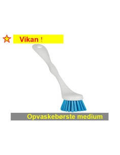 Opvaskebørste Medum Hvid Vikan