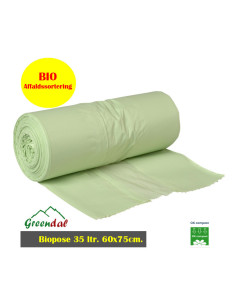 Biopose 20 ltr. Grøn transparent 