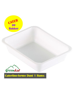 Tray Cater 227x178x50 mm Sort 1 Rum - 