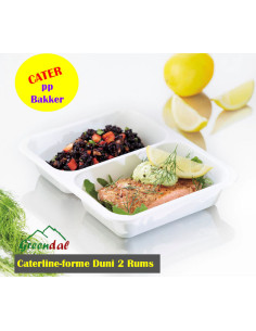 Plastbakke Caterline-forme  1 rums  2