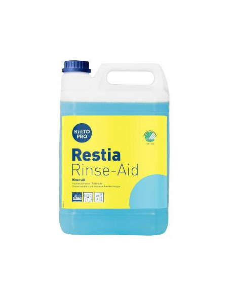 Kiilto Pro Restia Rinse-aid 5 l afspænding svanemærket