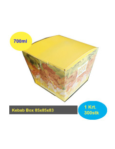 Kebabbox (Take Away) 700ml 300pc/box -  2
