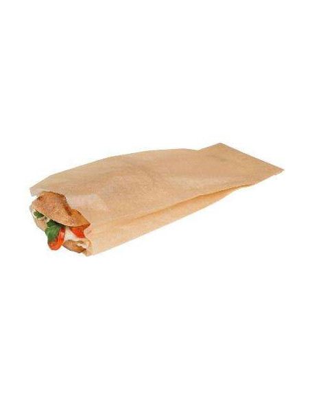 Sandwichpose 105xx40x20 til Ovn Papir Brun kar. - 