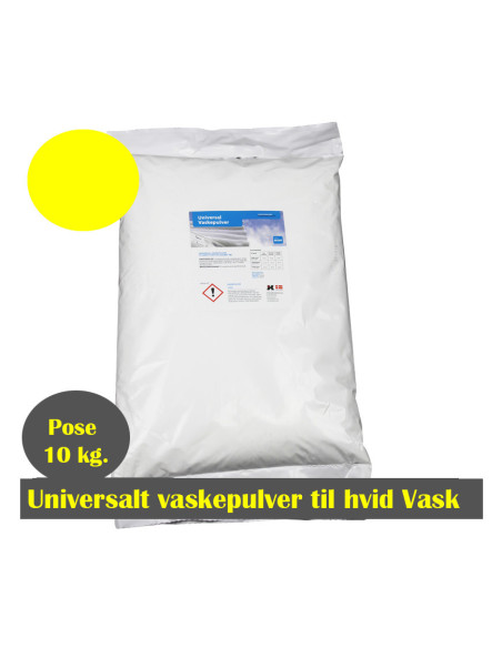 Vaskepulver Universal 10kg.