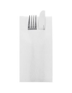Bestikserviet Soft 40x40cm  Airlaid Hvid