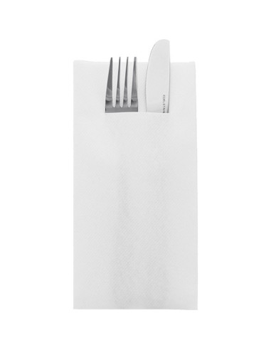 Bestikserviet Soft 40x40cm  Airlaid Hvid