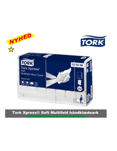 Tork Xpress® Soft Multifold håndklædeark