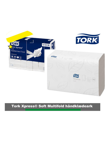 Tork Xpress Soft Multifold håndklædeark 3780 stk.