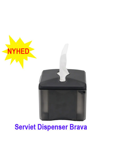 Borddispenser Brava Sort