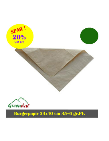 Burgerpapir PE