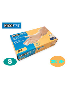 Disposable Gloves "S" HygoStar TPE (Sushi) Powder-free 200pc/pack -  2