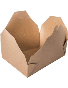 China Box Brown (Deliæske/Noodle Tray) Cardboard 50pc/pak -  2