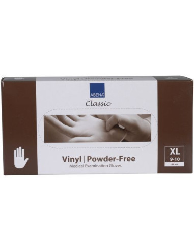 Engangshandsker Vinyl Abena Pudderfri 100stk/pak - 