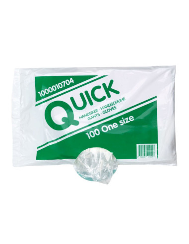 Disposable gloves Quick ready LDPE 50x100pc/box - 