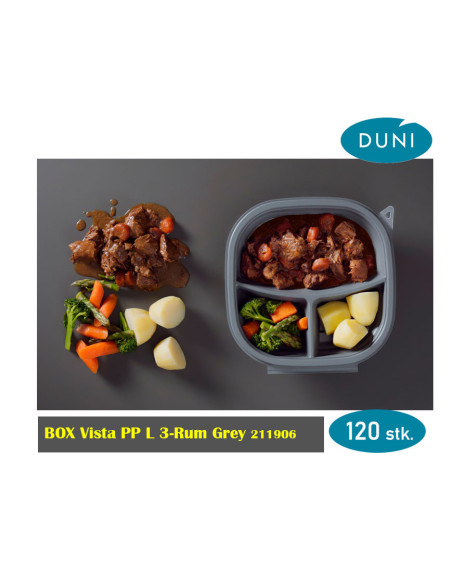 Vista Box Large Grå 3-Rum